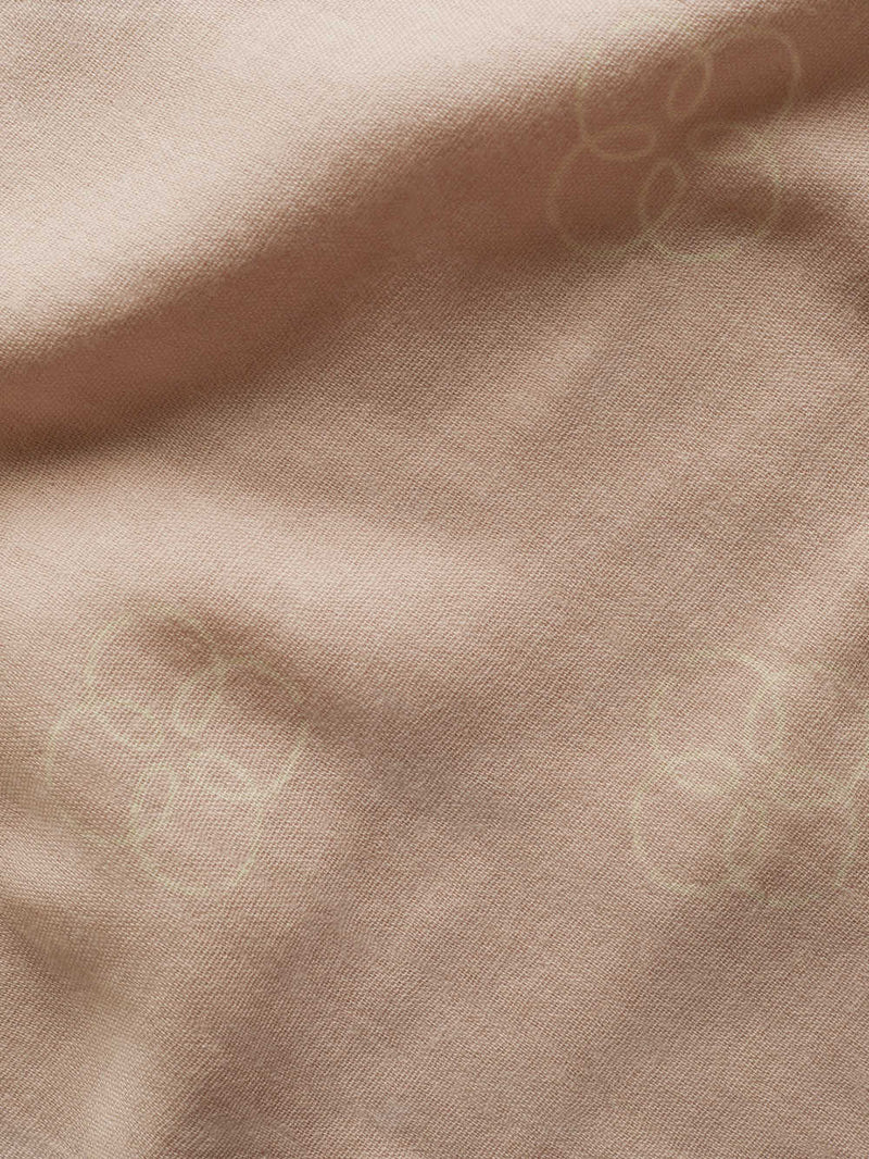 Premium Pucktuch (120x120cm) aus Bio-Baumwolle in Rose Blossom
